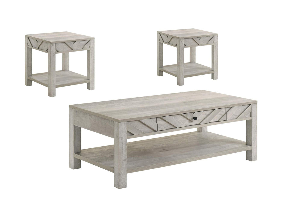 Valor Beige 3-Piece Cocktail Set
