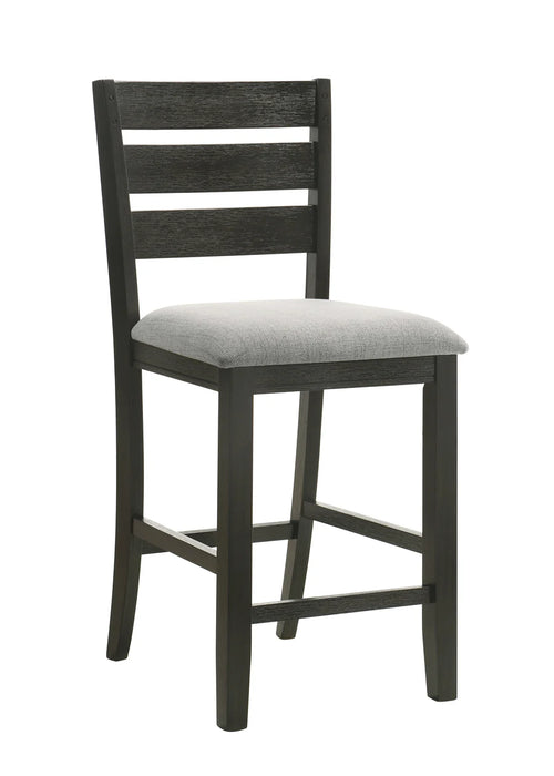 Bardstown Charcoal/Wheat Extendable Dining Set Counter Height