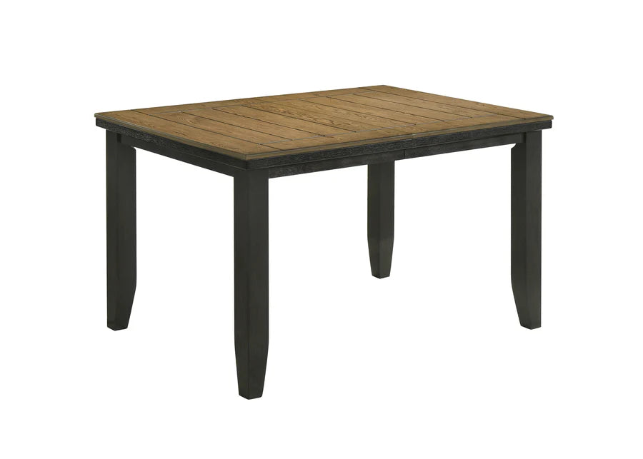 Bardstown Charcoal/Wheat Extendable Dining Set Counter Height