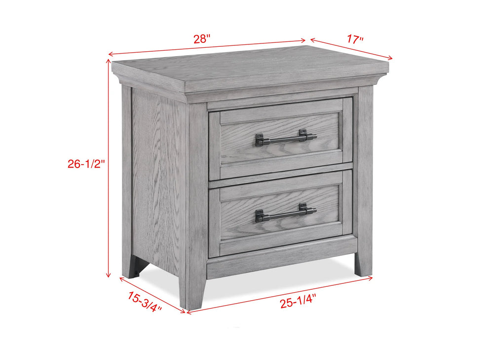 Brand New 5Pc Bedroom Set  Beckett Rustic Gray
