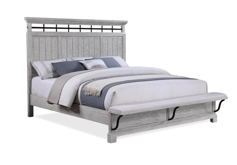 Brand New 5Pc Bedroom Set  Beckett Rustic Gray