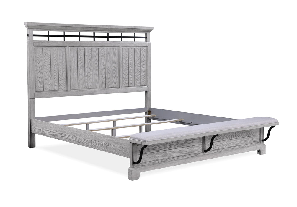 Brand New 5Pc Bedroom Set  Beckett Rustic Gray