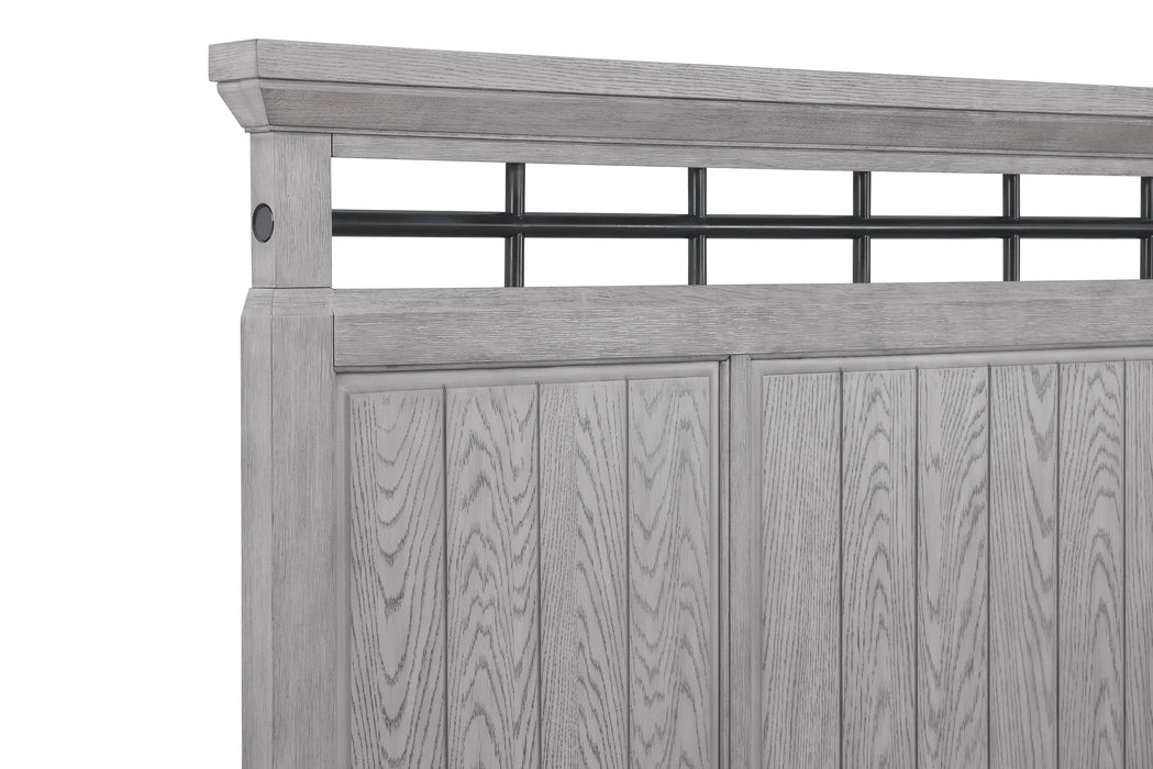 Brand New 5Pc Bedroom Set  Beckett Rustic Gray