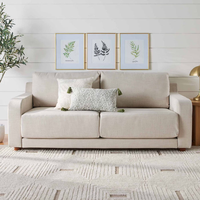 Slope Arm Sofa Beige