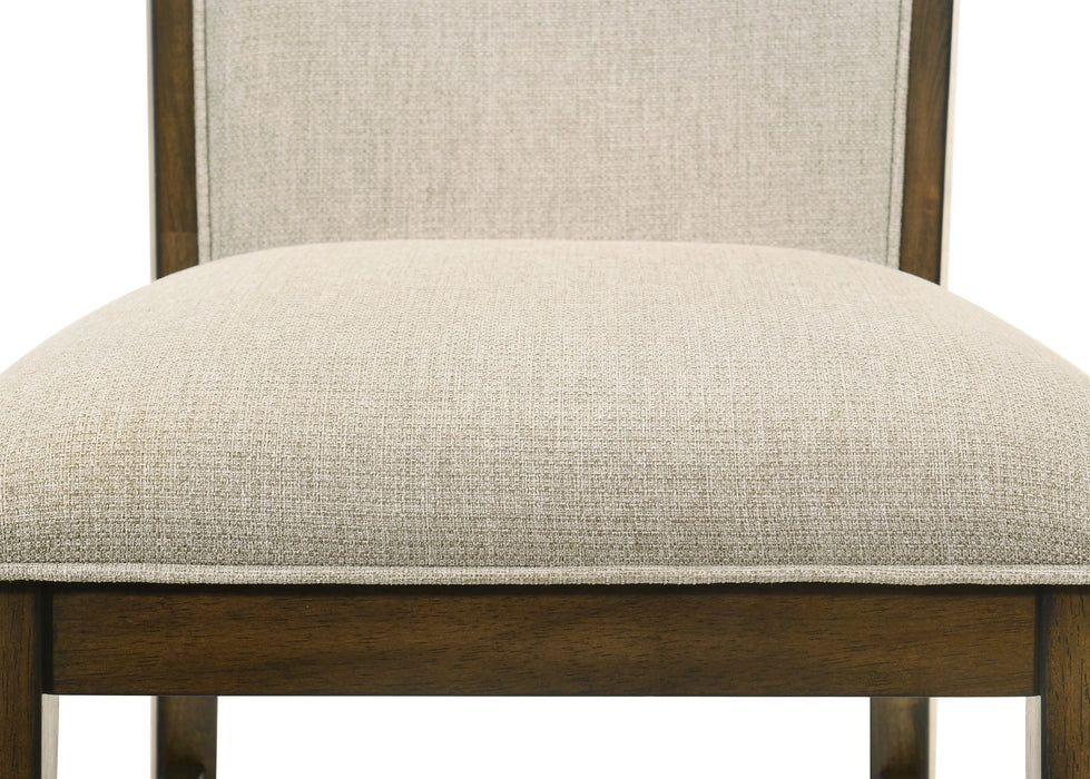 Broadmoor Beige/Brown Dining Set (table 4 chair and bench)