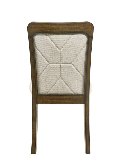 Broadmoor Beige/Brown Dining Set (table 4 chair and bench)