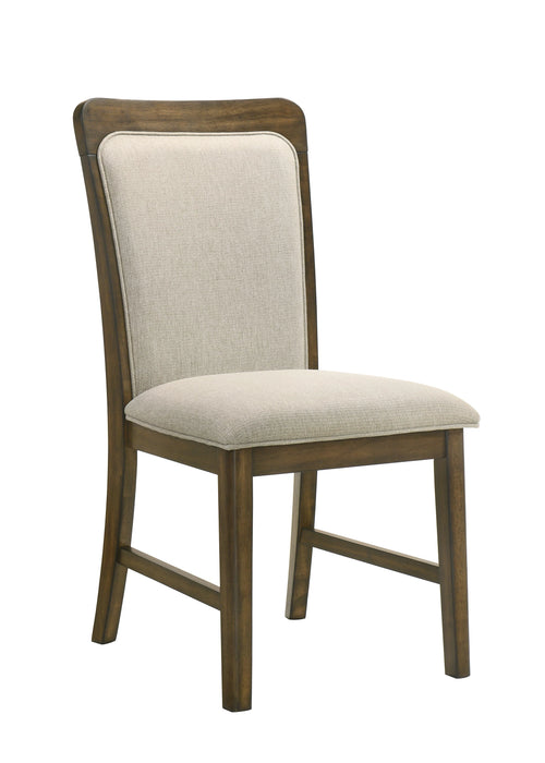 Broadmoor Beige/Brown Dining Set (table 4 chair and bench)