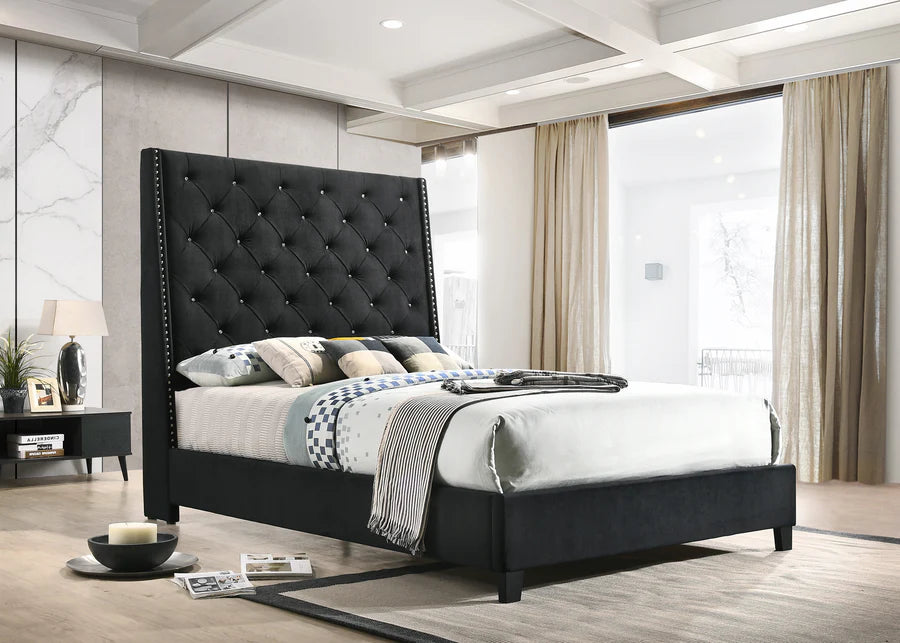 Chantilly King Bed Black