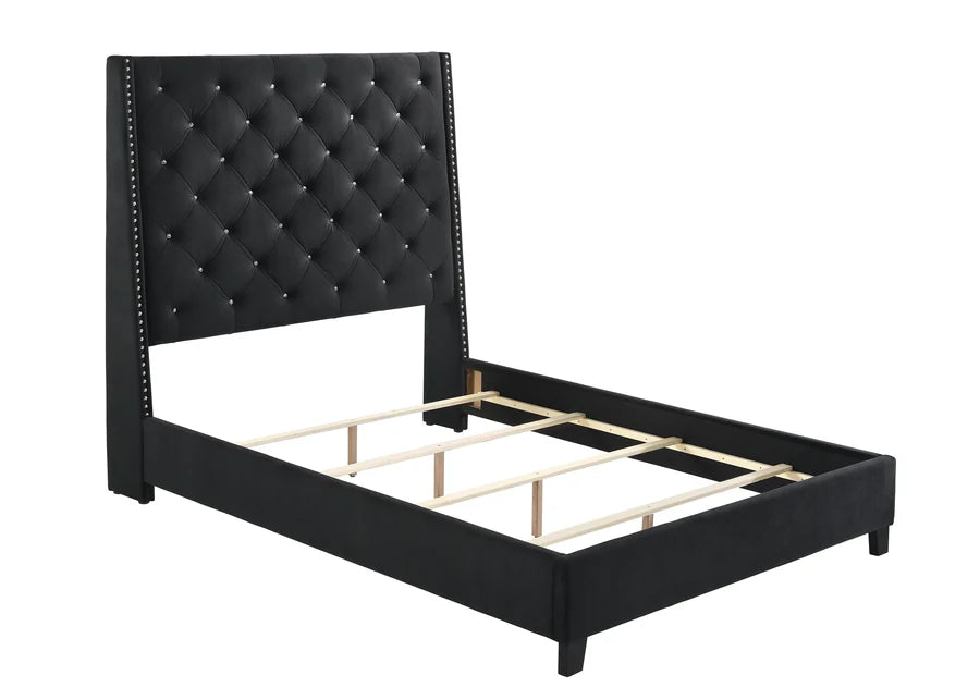 Chantilly Queen Bed Black