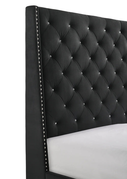 Chantilly Queen Bed Black