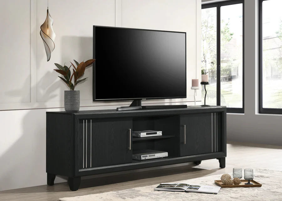Charlie Charcoal TV Stand