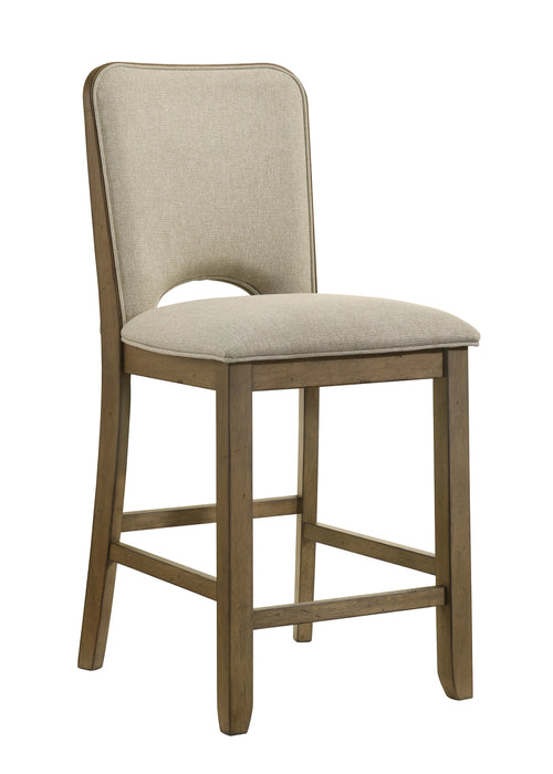 Cockrell Brown/Beige Counter Height Chair