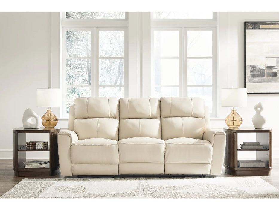 Dahlmoore Almond Reclining Power Sofa