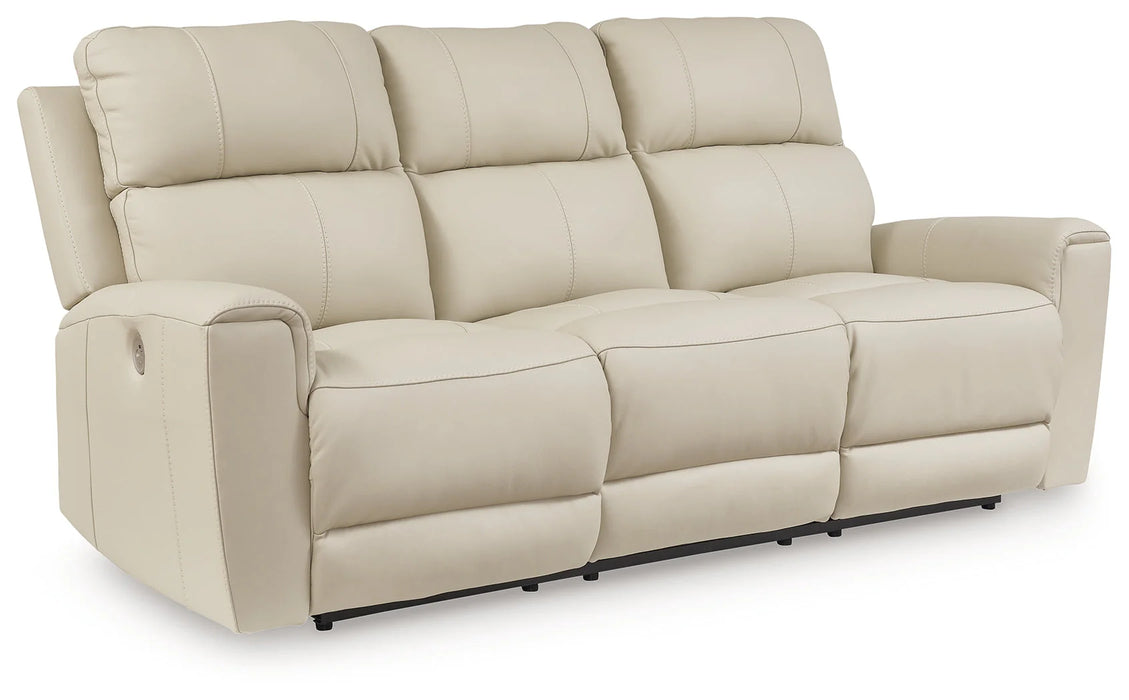 Dahlmoore Almond Reclining Power Sofa