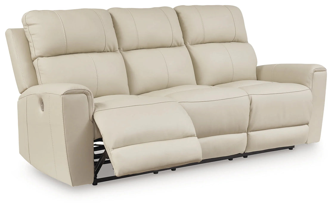 Dahlmoore Almond Reclining Power Sofa
