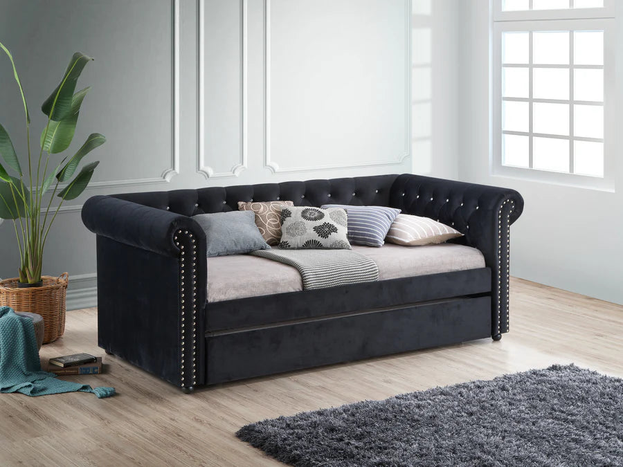 Ellie Black Twin Daybed