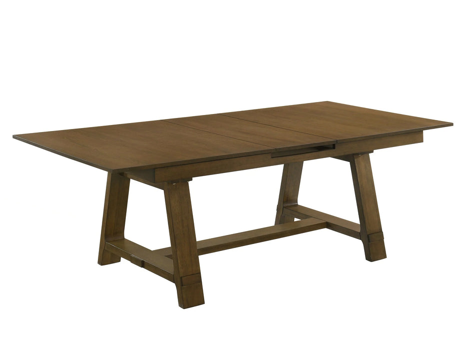 Everly Brown/Gray Dining Set
