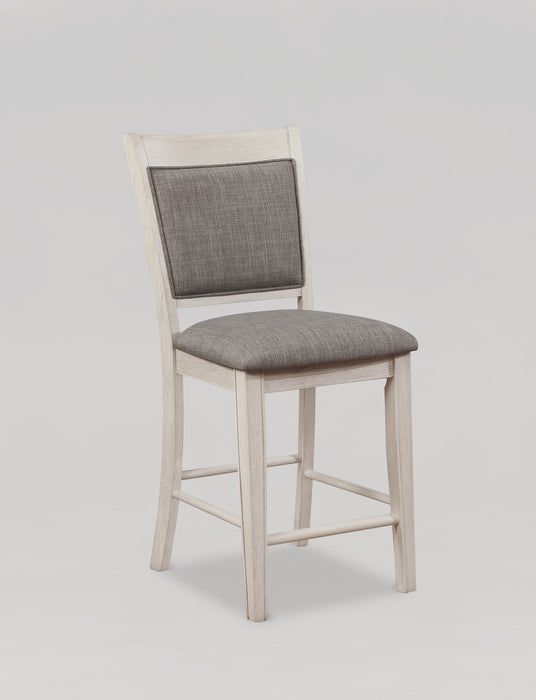 Fulton White Counter Height Chair
