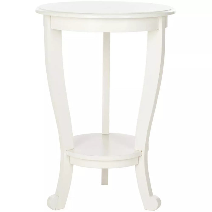 Mary Pedestal Side Table Vintage - AMH5711 - Safavieh Couture