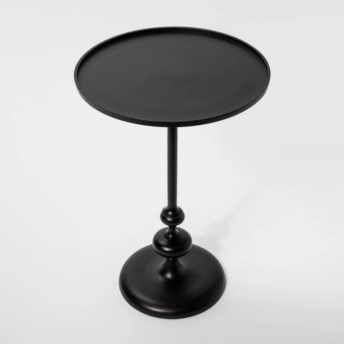 Londonberry Turned Metal Accent Table Large size
