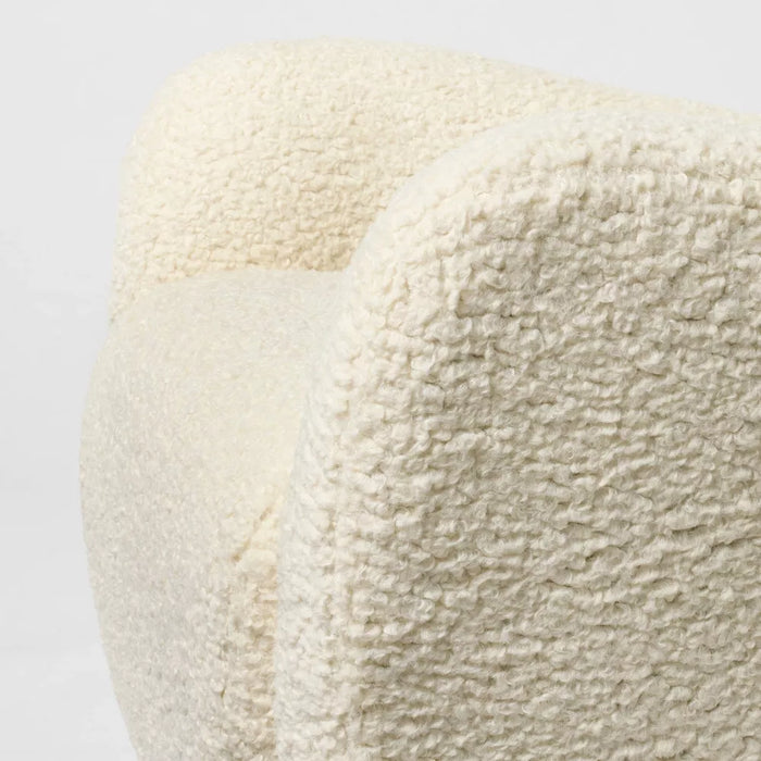 Kessler Swivel Chair Cream