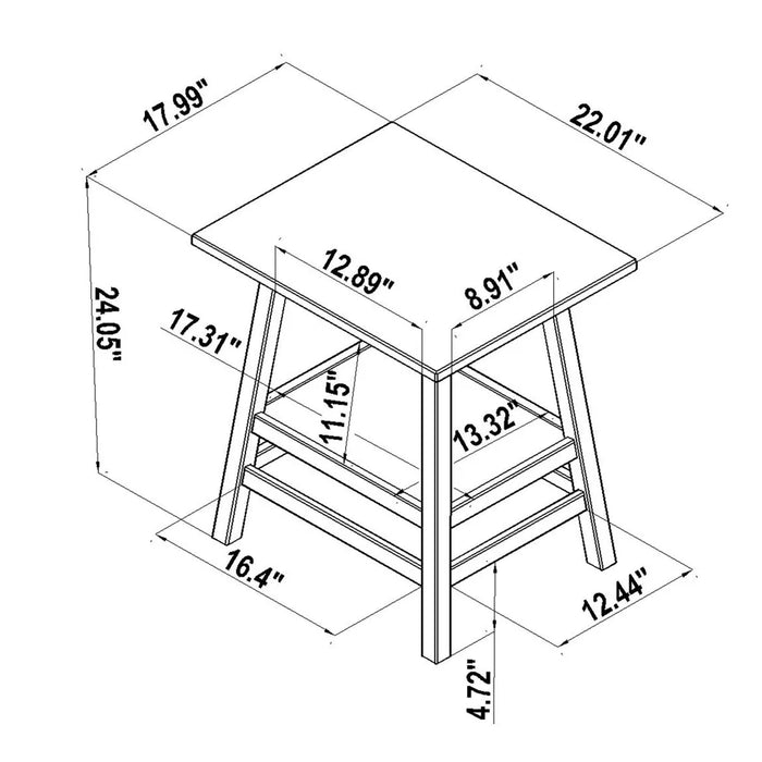 Haverhill Wood End Table