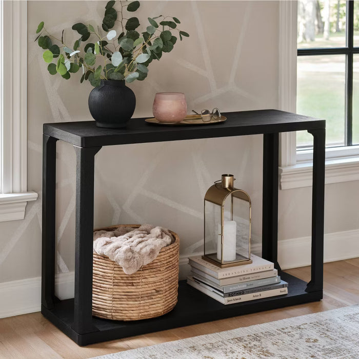 Castalia Console Table, Black