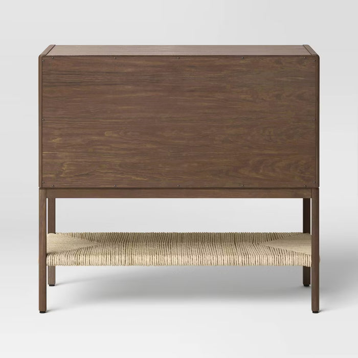 Withania 2 Door Cabinet - Threshold™: Vintage Woven Accent