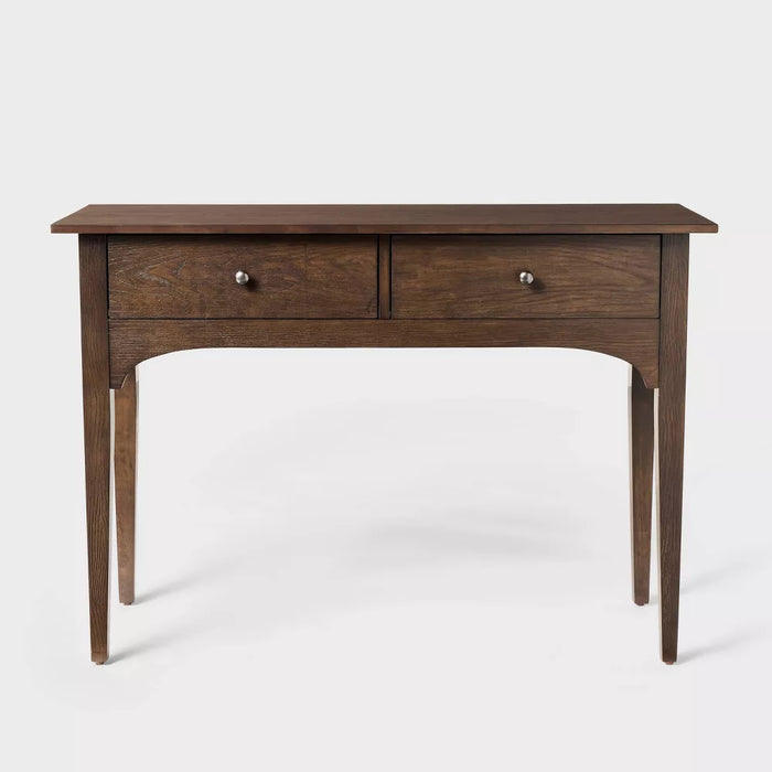 46" Arched Console Table Dark Brown