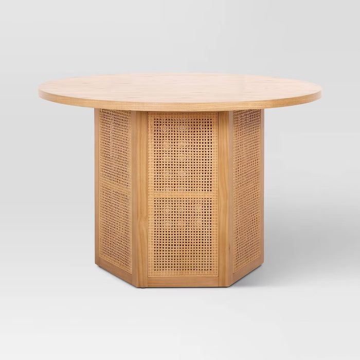 Tormod Round Dining Table Brown