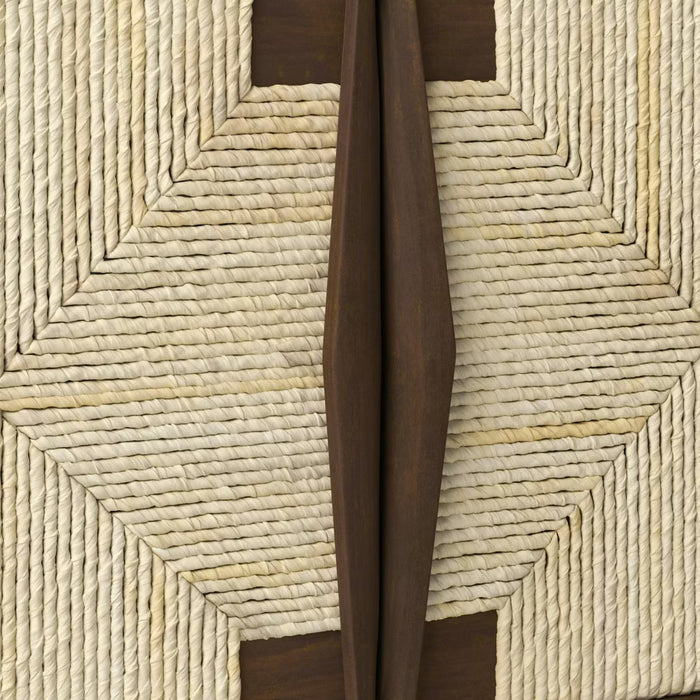 Withania 2 Door Cabinet - Threshold™: Vintage Woven Accent