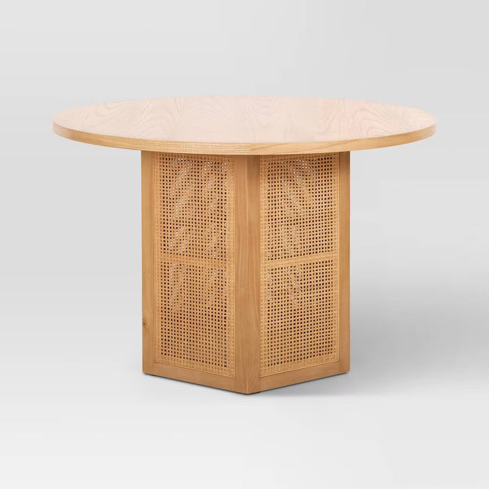 Tormod Round Dining Table Brown