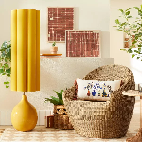 Set of 2! Estero Wicker Accent Chairs Natural Brown - Opalhouse