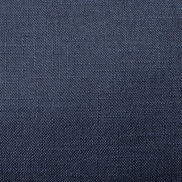 Padded Slipcover Ottoman Blue