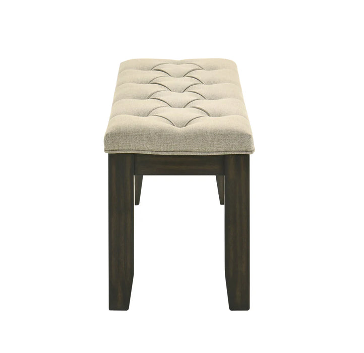 Herbert Espresso/Beige Extendable Dining Set