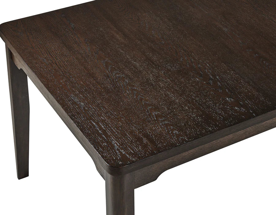 Higgins Dark Oak Dining Set 6 pc