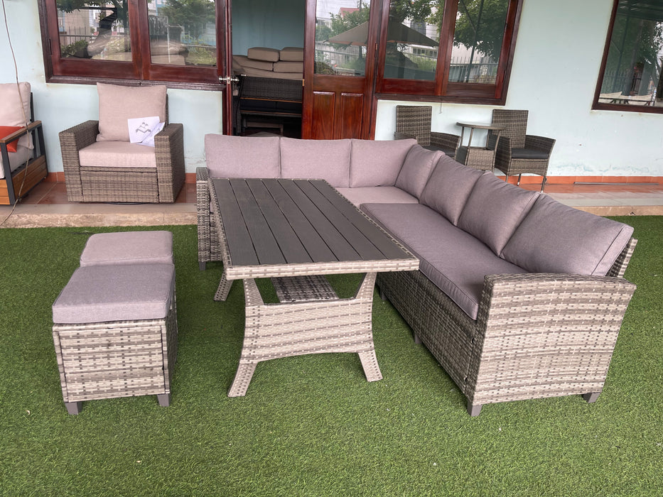 Mason Oaks Patio Sectional Outdoor Set