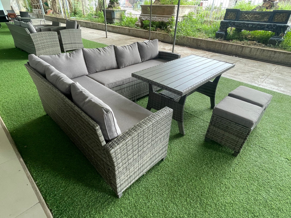 Mason Oaks Patio Sectional Outdoor Set