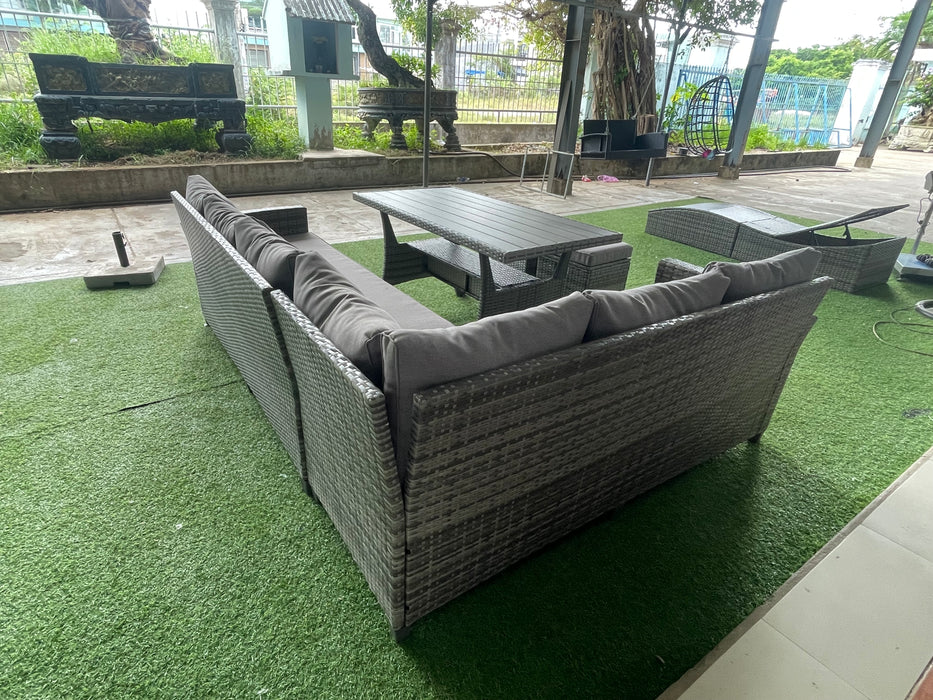 Mason Oaks Patio Sectional Outdoor Set
