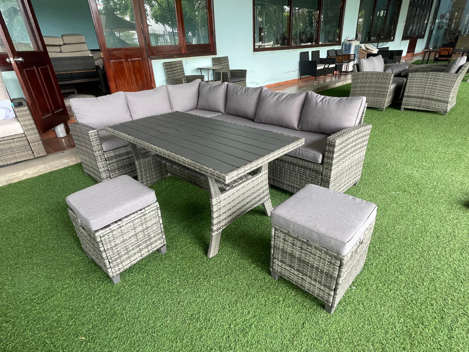 Mason Oaks Patio Sectional Outdoor Set
