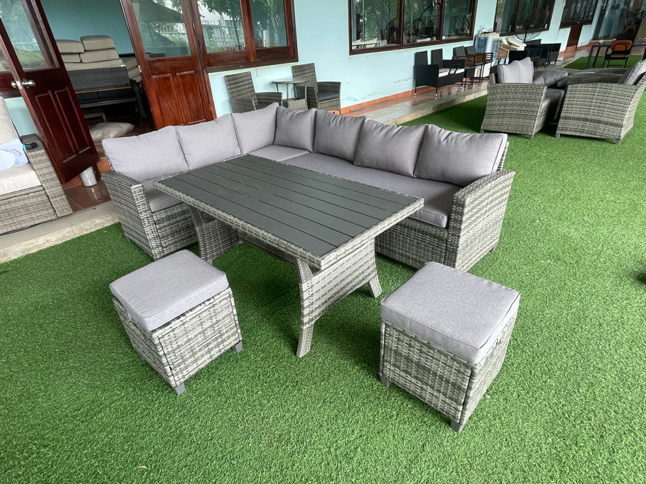 Mason Oaks Patio Sectional Outdoor Set