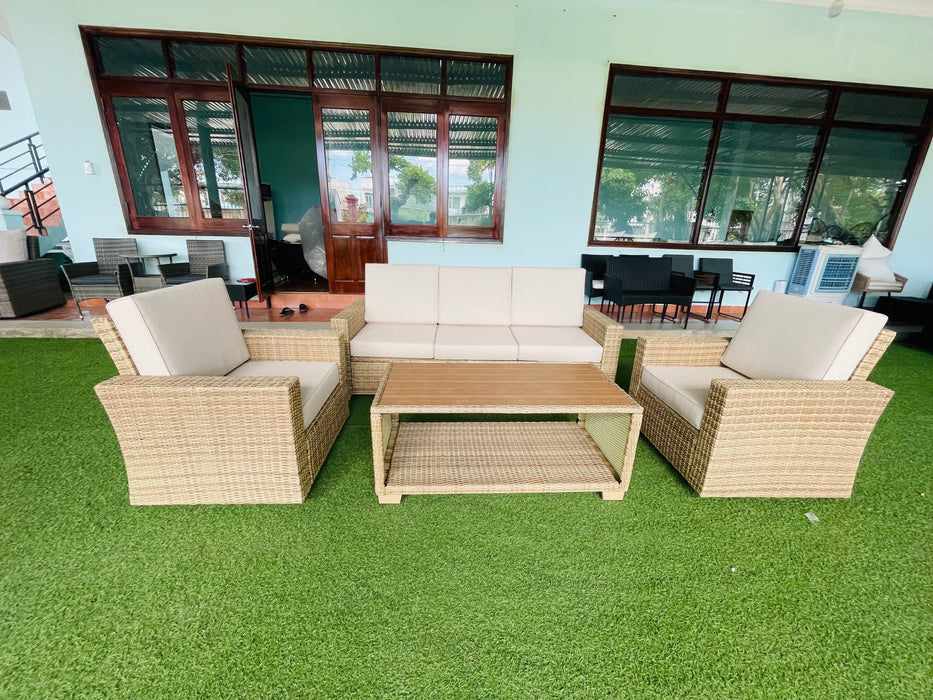 Spring Meadow III Swivel Patio Outdoor Set
