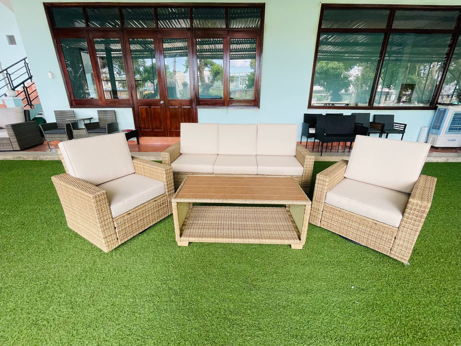 Spring Meadow III Swivel Patio Outdoor Set