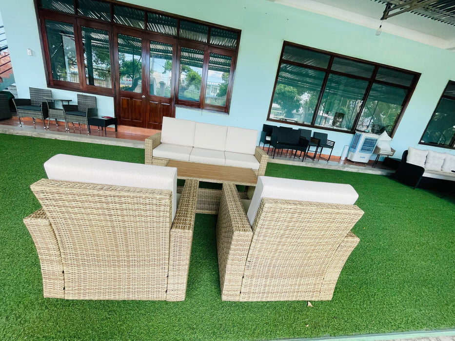 Spring Meadow III Swivel Patio Outdoor Set