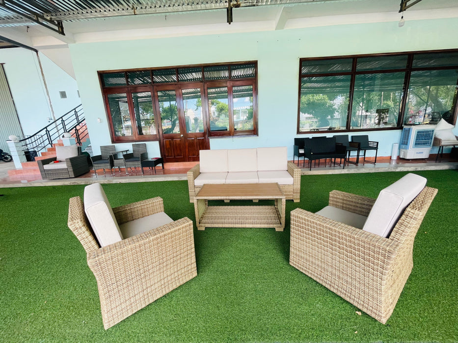 Spring Meadow III Swivel Patio Outdoor Set