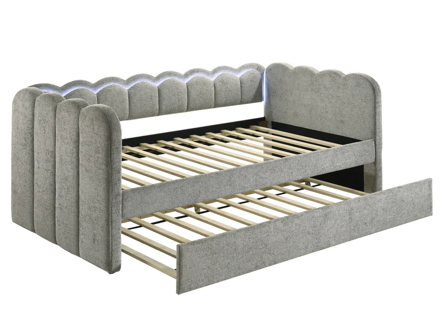 Philipa Mauve Daybed with Trundle