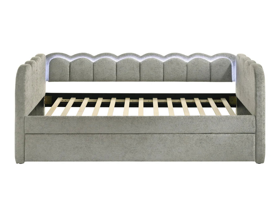 Philipa Mauve Daybed with Trundle
