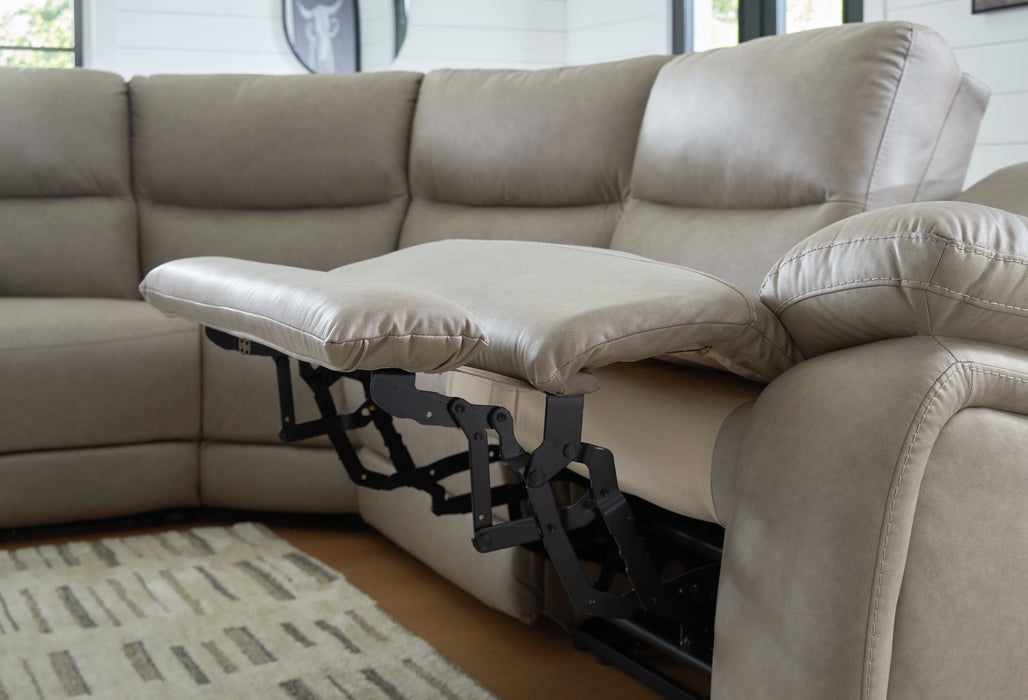 Narwhal Place Pebble 6-Piece Power Reclining Sectional