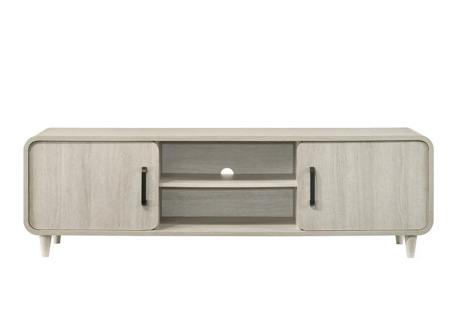 Nyomi Light White TV Stand