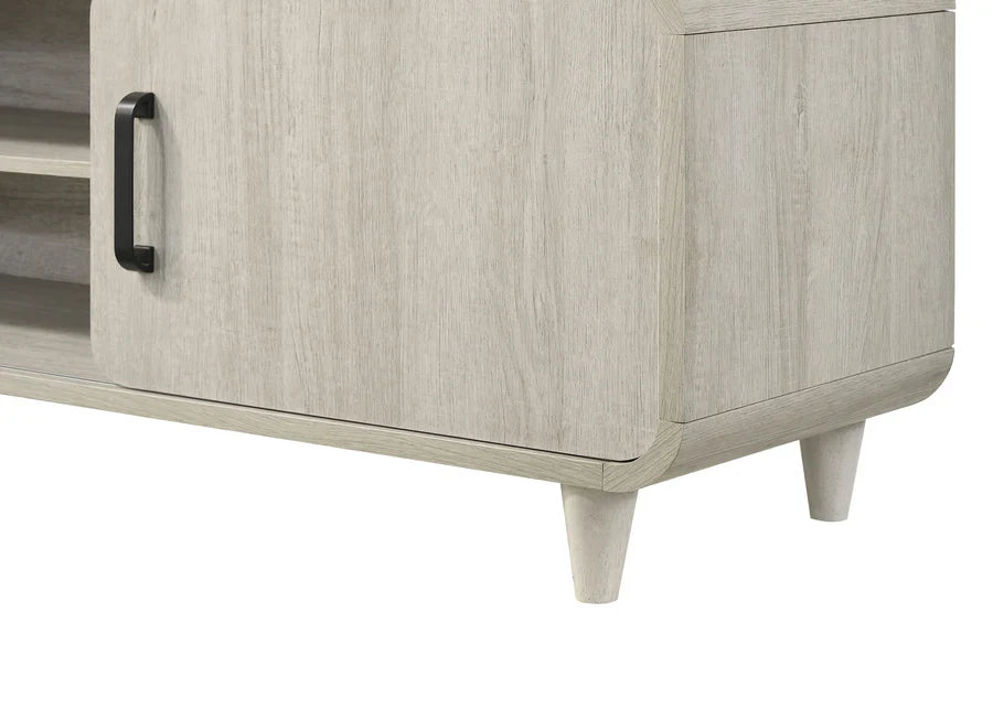 Nyomi Light White TV Stand